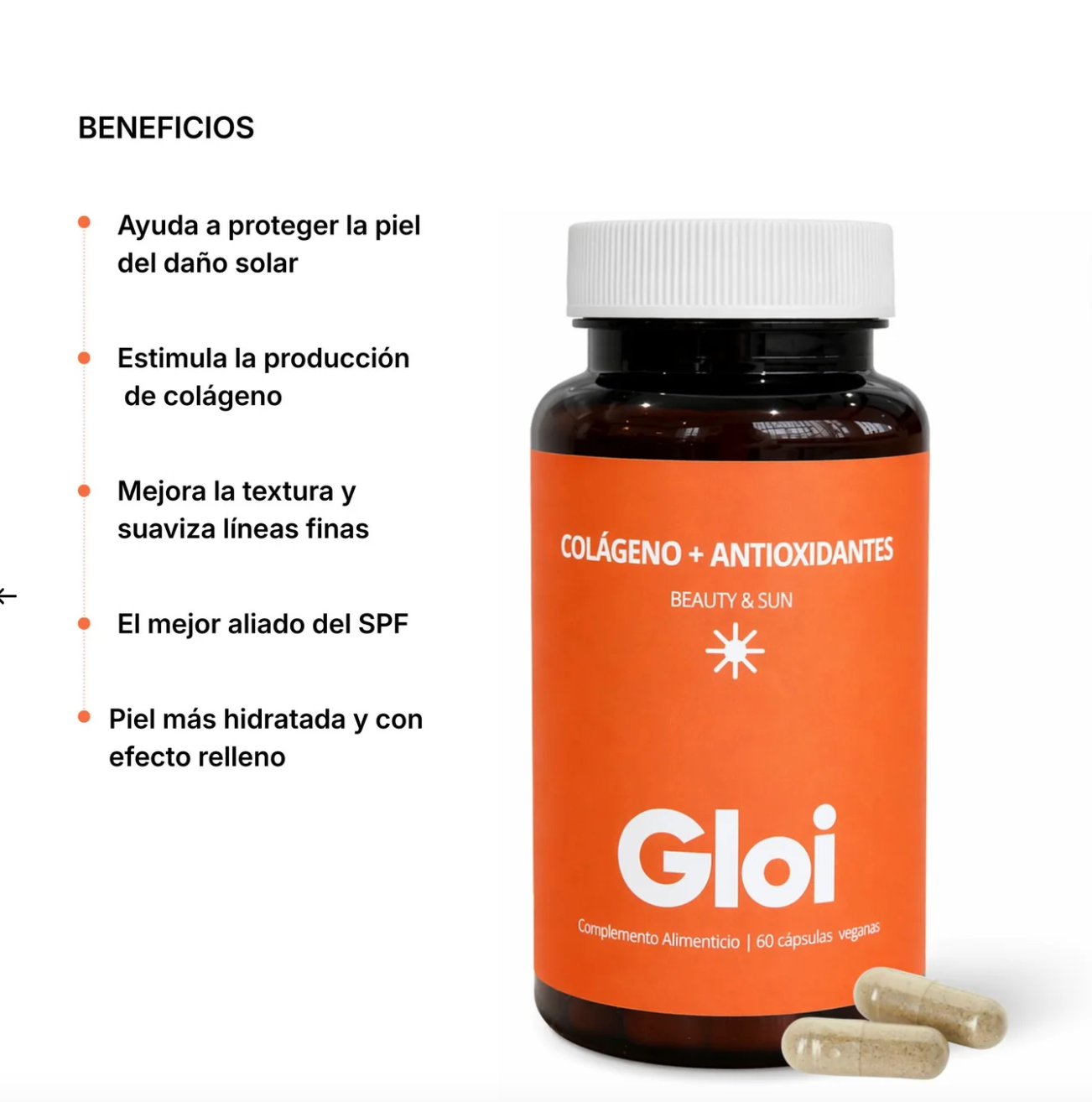 Protocolo protección solar cápsulas + SPF