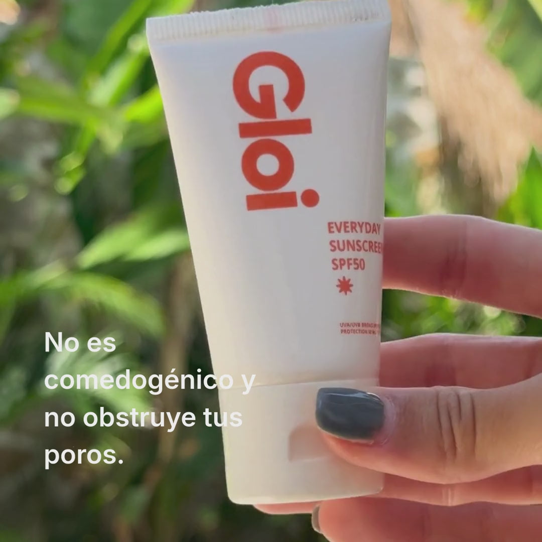 Gloi Protector solar facial SPF 50